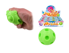 PUSH POPPIN SQUEEZY SQUISHY SENSORY POP BALL